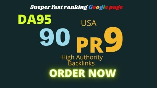 90 Authority Backlinks ALL from US Websites (PREMIUM SEO LINKS)