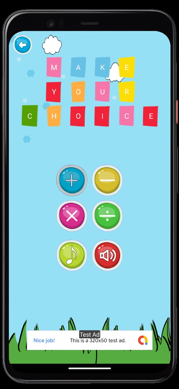 Math for Kids Android Game | Android Studio Project | AdMob Ready | Quiz App