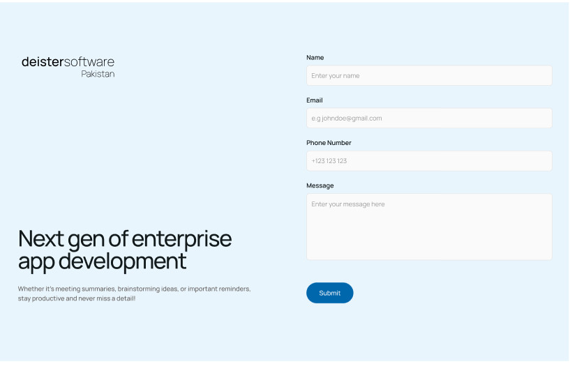 Digital Revolution Website Template Enterprise App Development Modern Business