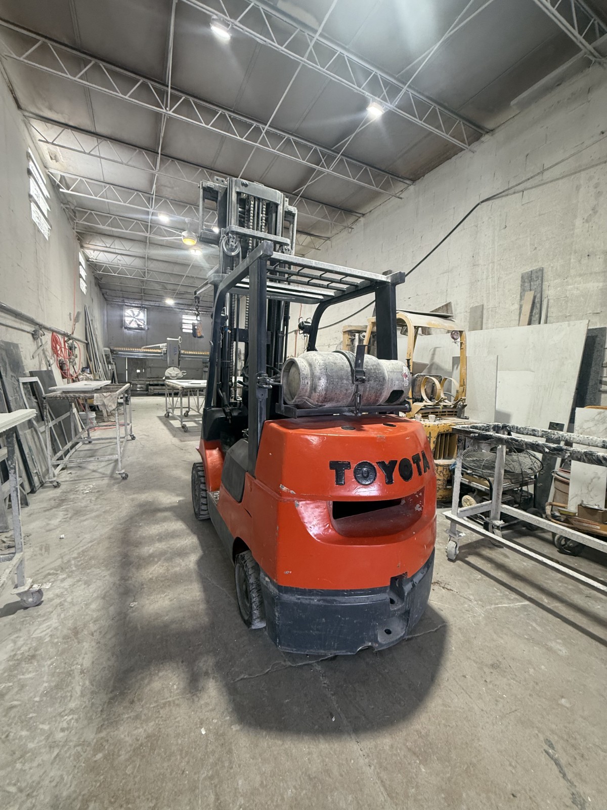 Stone Fabrication Shop Setup For Sale – Forklift & Machinery Included