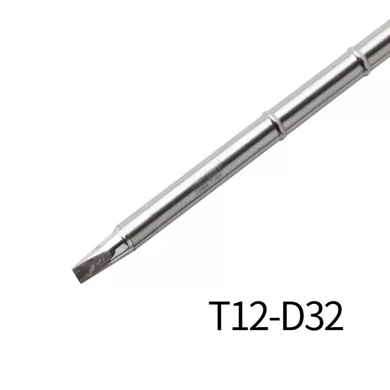 1PCS SOLDERING IRON STATION Tip T12-D32 FM-206 FM-204 FX-950 FX-951 M3262 QL