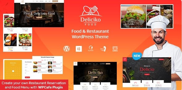 Gloreya – Fast Food WordPress Theme – WP Food Theme Template