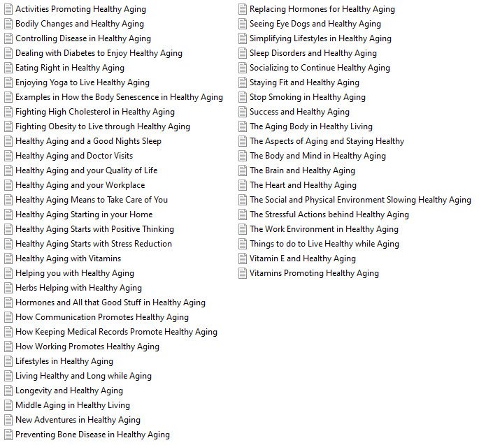 450 e-books & articles about fitness, health and beauty with license
