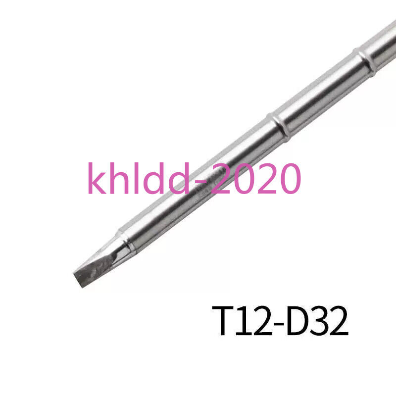 1PCS SOLDERING IRON STATION Tip T12-D32 FM-206 FM-204 FX-950 FX-951 M3262 QL