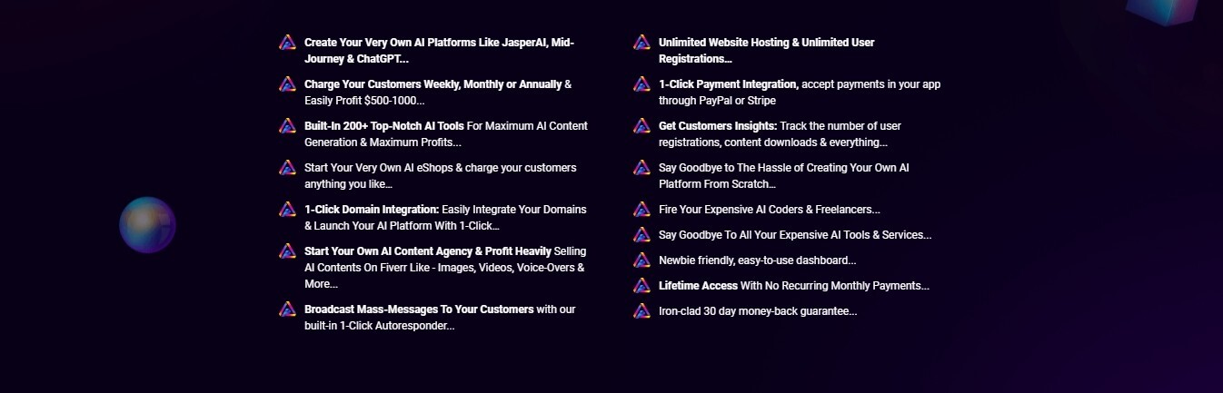 Ai platform creator Unlimited get your own AI Application today!