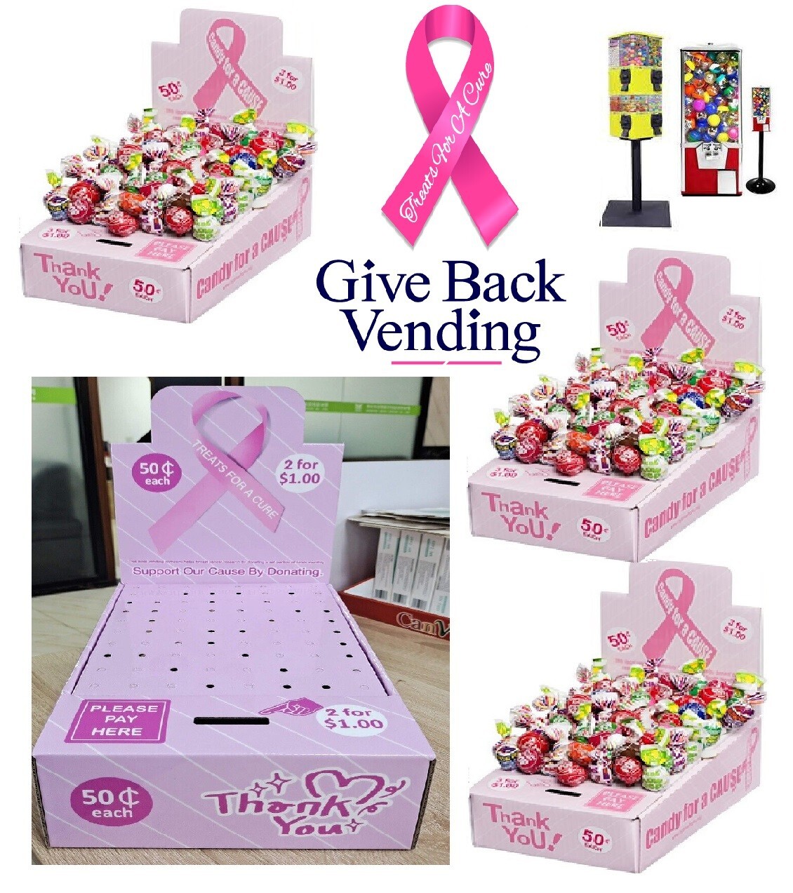New Hot locations for Vending Route Display Honor Box placements to sell Candies