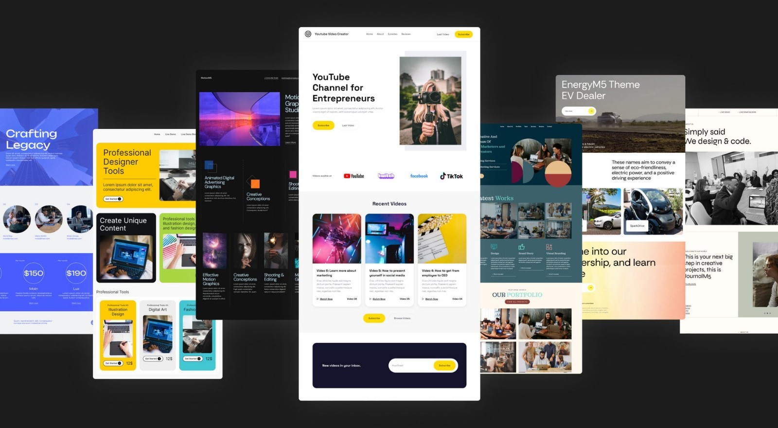 Custom AI WEBSITE DESIGN FOR PERSONAL / BUSINESS WITH 1 Year FREE WEBHOSTING