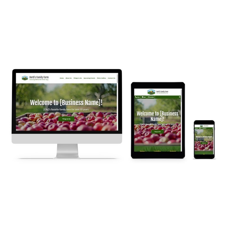 Family Farm Customized Business Website *SEE FULL DESCRIPTION*