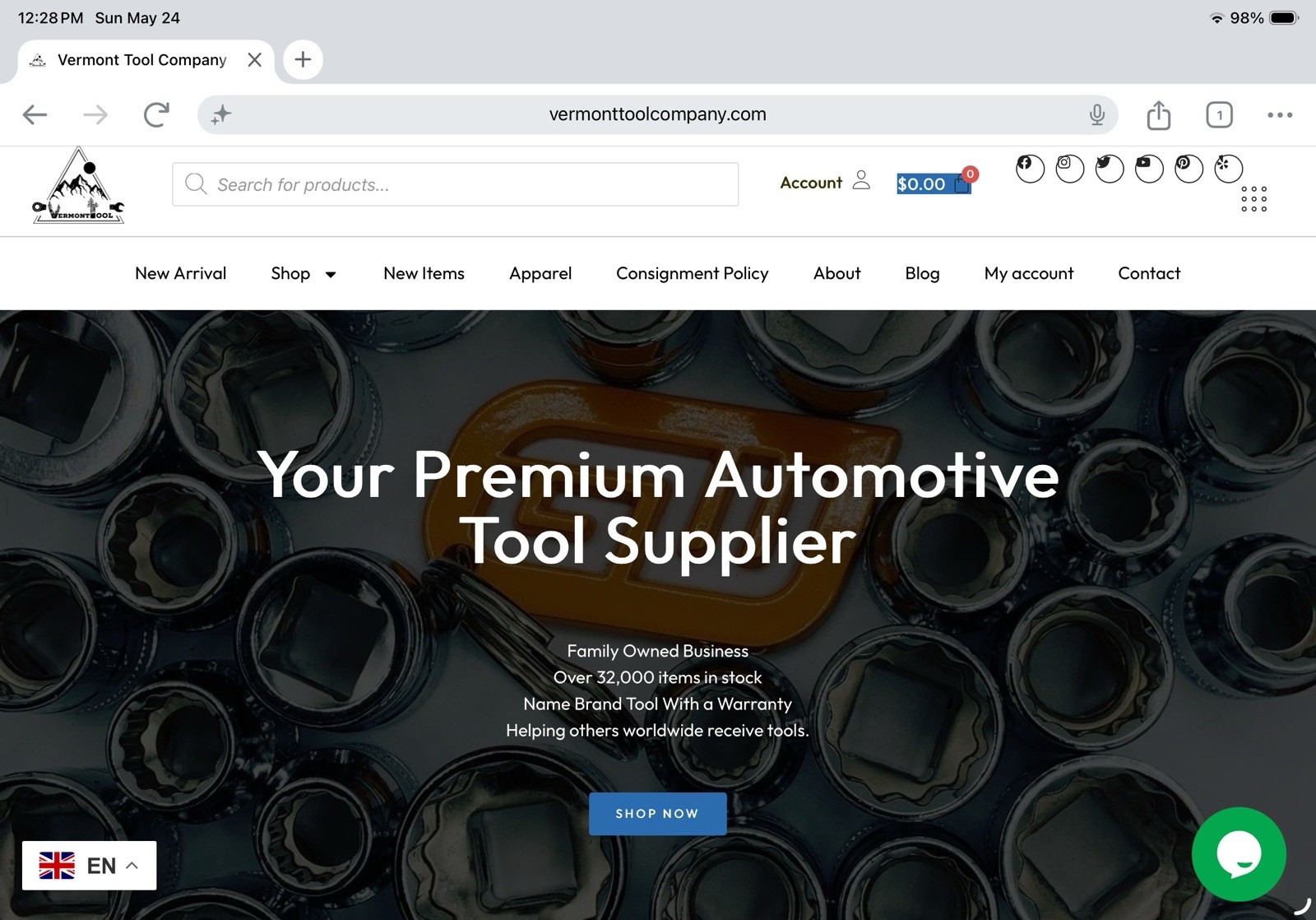 Online Business For Sale Automotive Tool Company Dropshipping 32k Skus