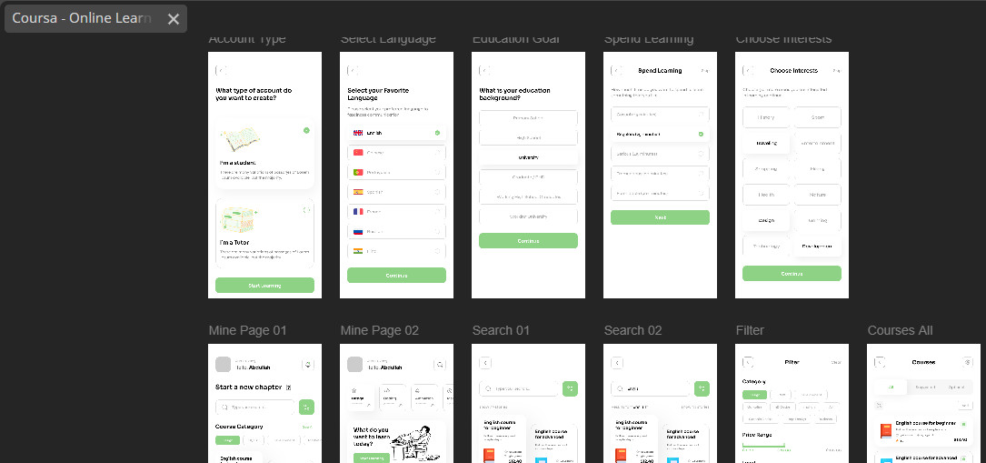 Figma UI Web & Mobile Applications Templates Large Bundle Some Coded Bundle #1