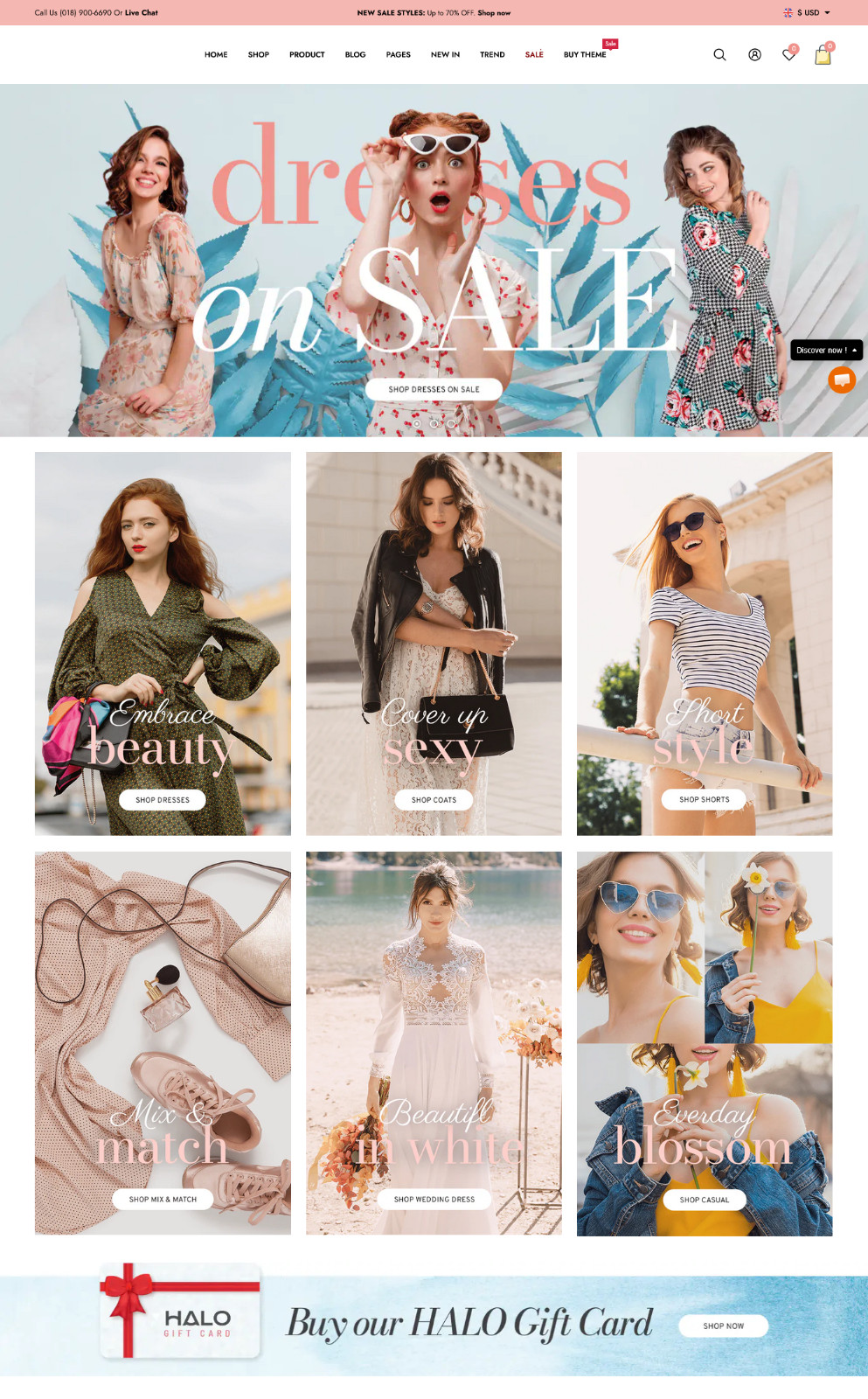 Hola – Multipurpose Shopify Theme | Responsive eCommerce Template | Optimized
