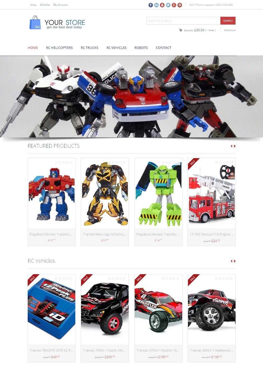 Toys Store – Next Generation Amazon Affiliate Website + eCommerce