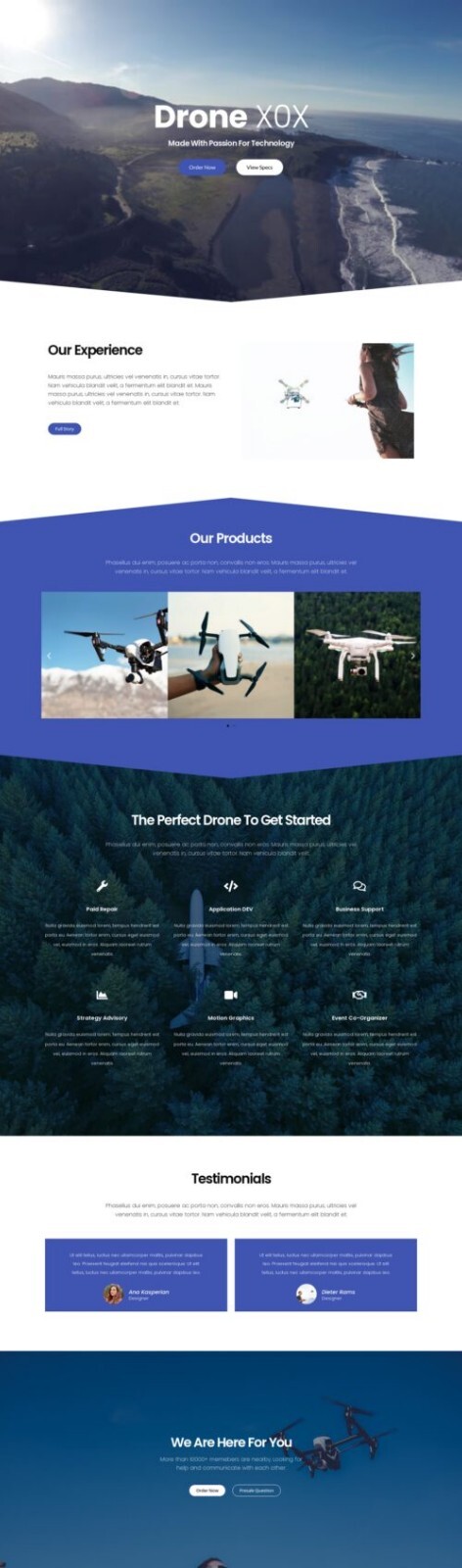 Beautiful Elementor Templates 18 , WordPress, Mobile Responsive, Slider Website.
