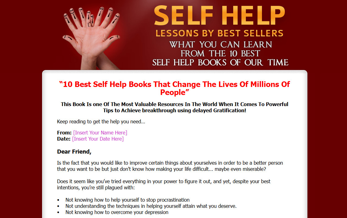Self Help eBooks , Guides, Website Pages & Courses Bundle w/MRR License