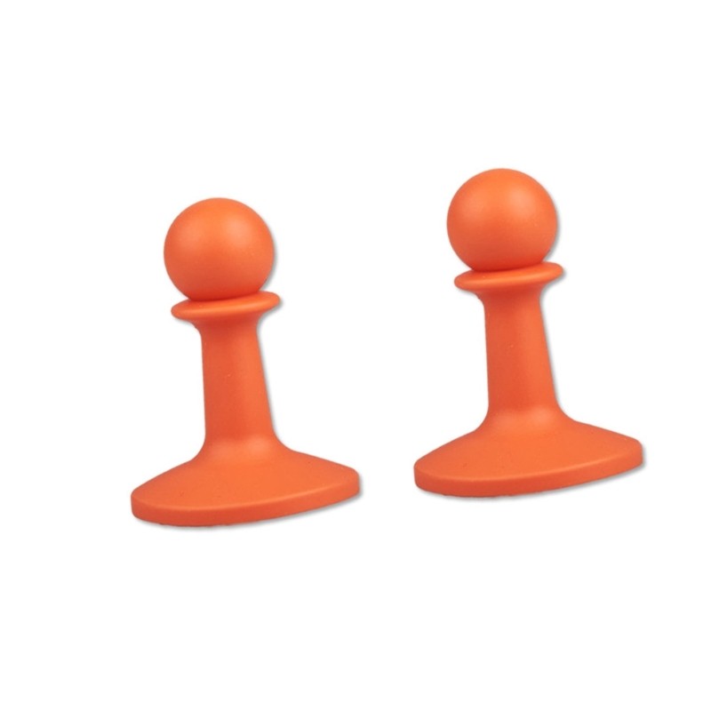 2Pcs Tent Stake Cap Corrosions Proof Silicone Materials Lightnings Safety Gear