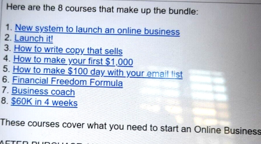 ONLINE COURSES, FAST DELIVERY, 8-HOW-TO-COURSES