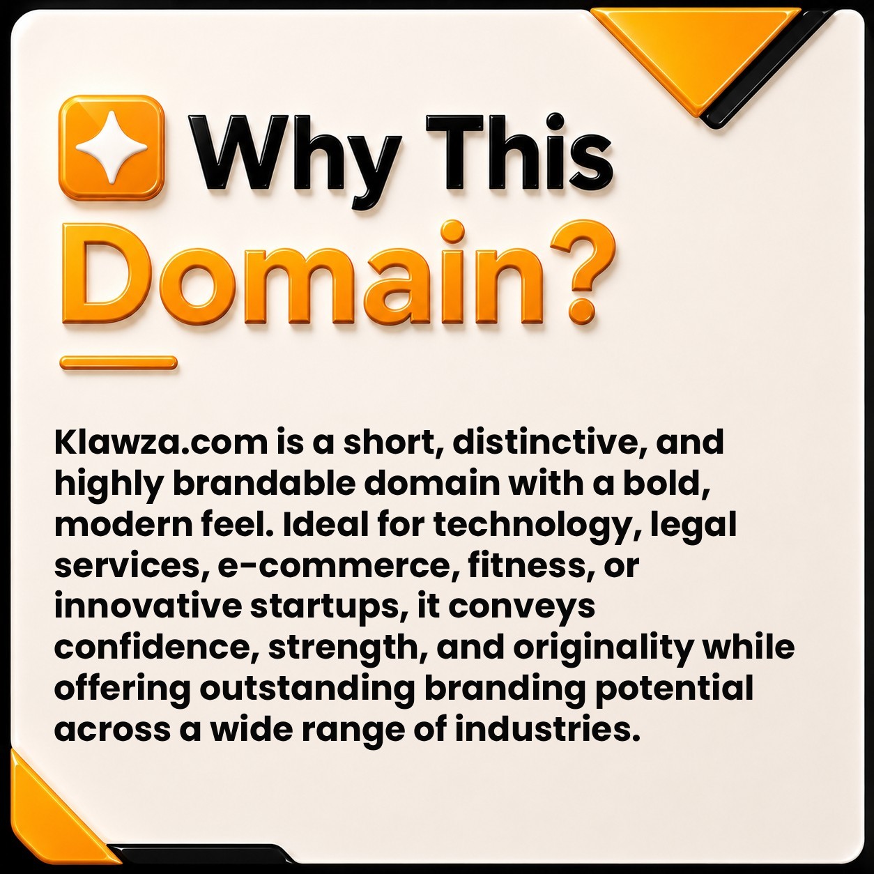 Klawza .com Brandable Business DOMAIN NAME FOR SALE. Tech, AI, Sports, Catchy.