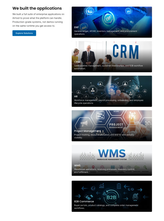 Enterprise Business Website Template | SaaS Landing Page | ERP CRM Platform
