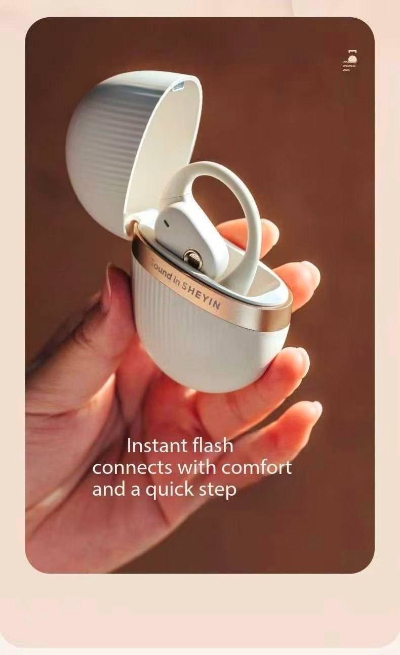 SHEYINX3 Air Conduction Open Bluetooth Earphones with Ultra Long Battery Life