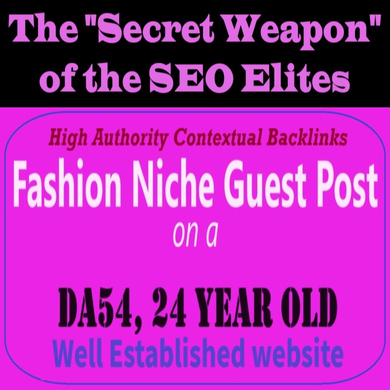 Premium SEO Guest Post on my DA50+ Fashion Blog with Dofollow backlink