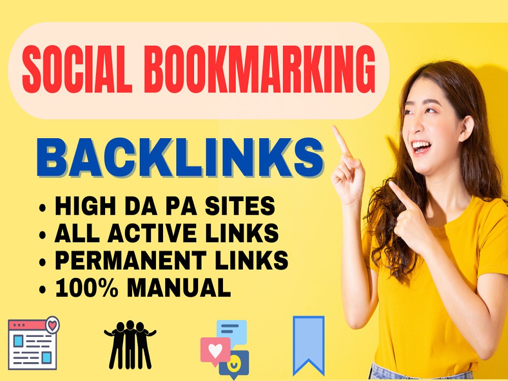 350 Indexable, DoFollow Social Bookmarking Backlinks