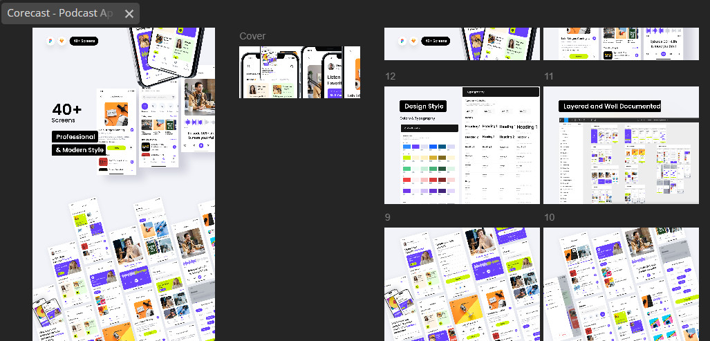 Figma UI Web & Mobile Applications Templates Large Bundle Some Coded Bundle #1