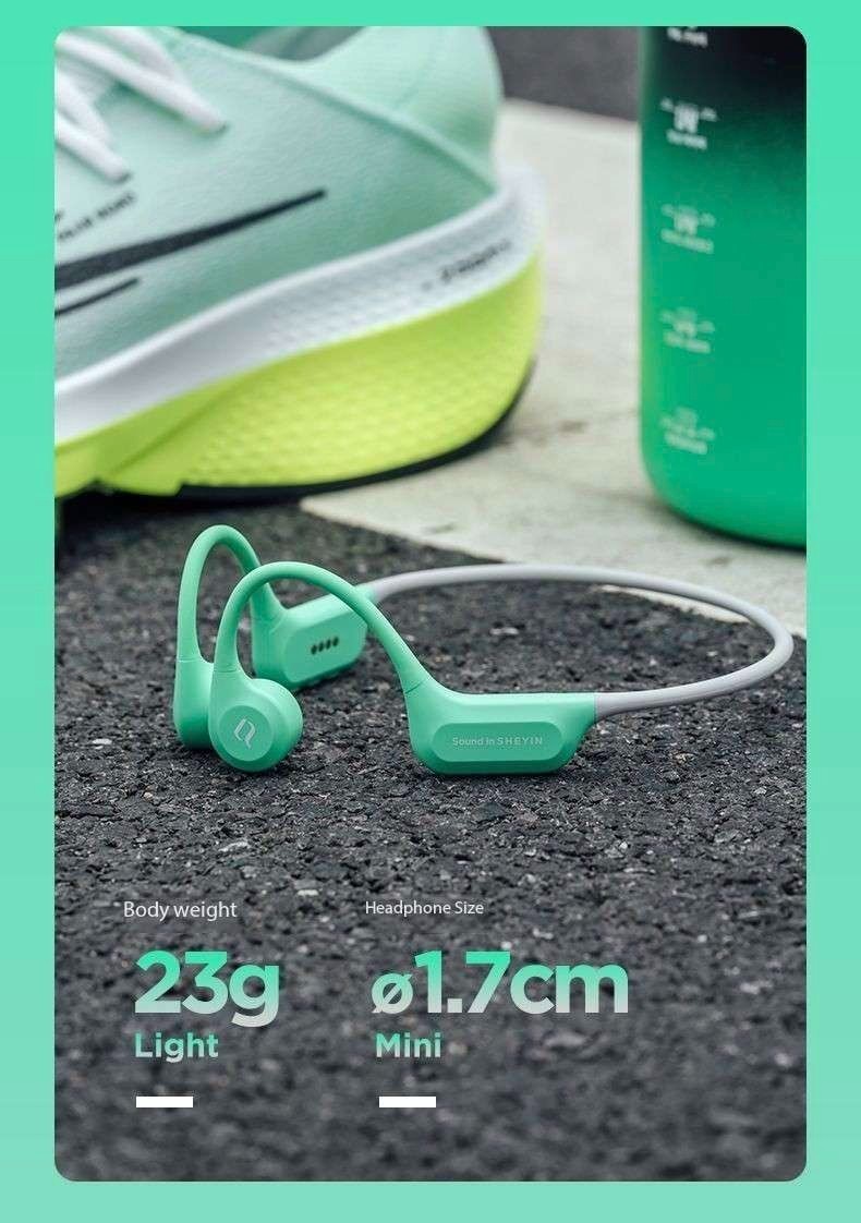 SHEYIN X7Air Bone Conduction Bluetooth Headphones with Ultra Long Battery Life