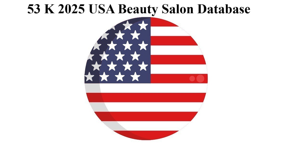 53K 2025 USA Latest Beauty Salon Email Database Sales Leads list Marketing