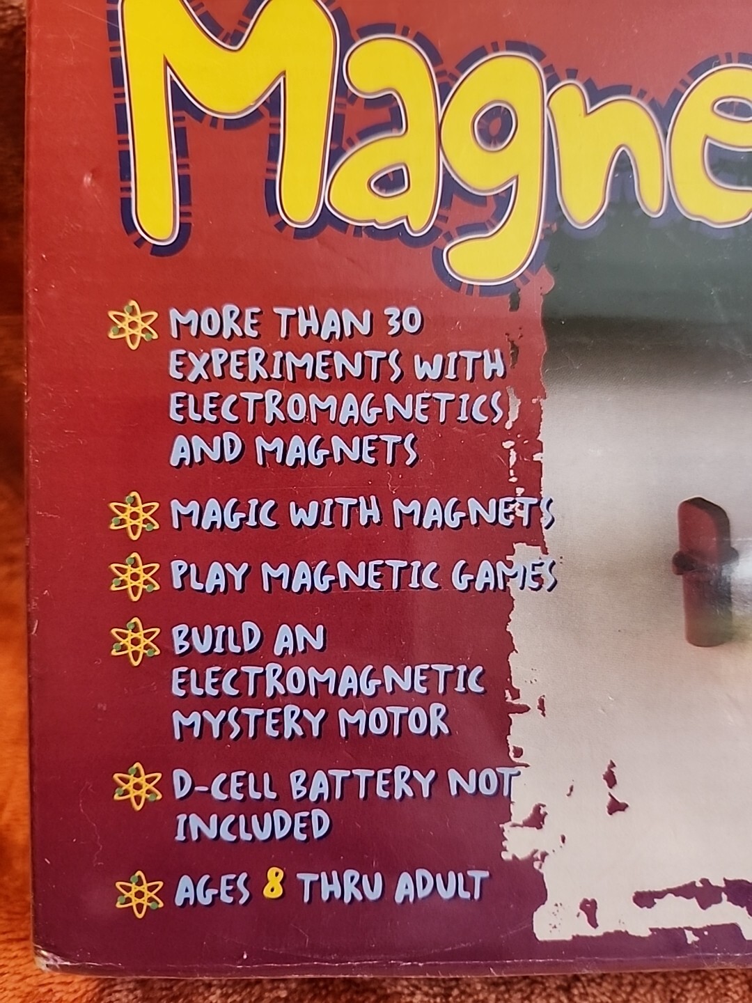Electro-Magnetix Science Kit 30+ Experiments w Magnets & Electricity. BOX R