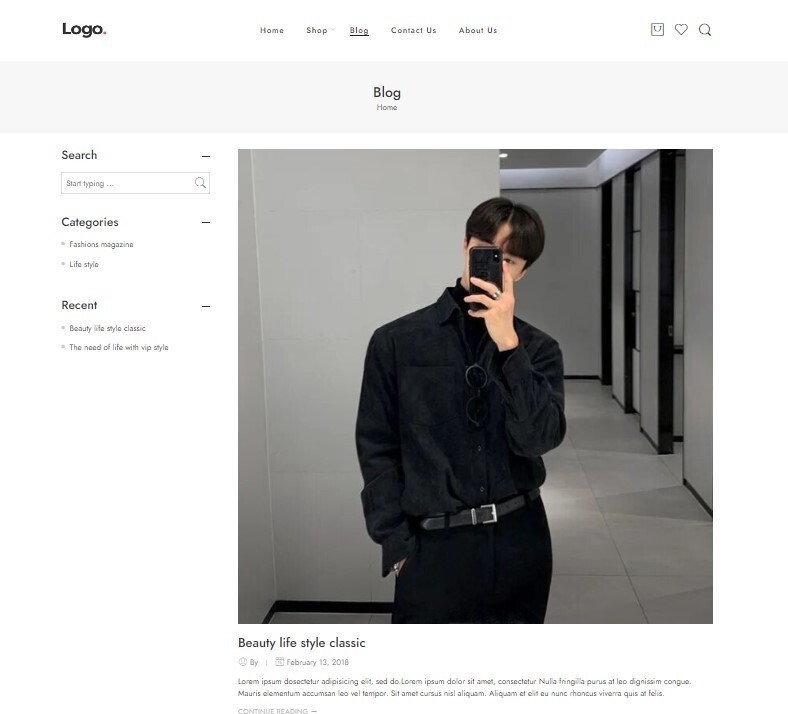 Dropshipping Website Ecommerce Business Affiliate, Free Hosting, Men’s Shirts