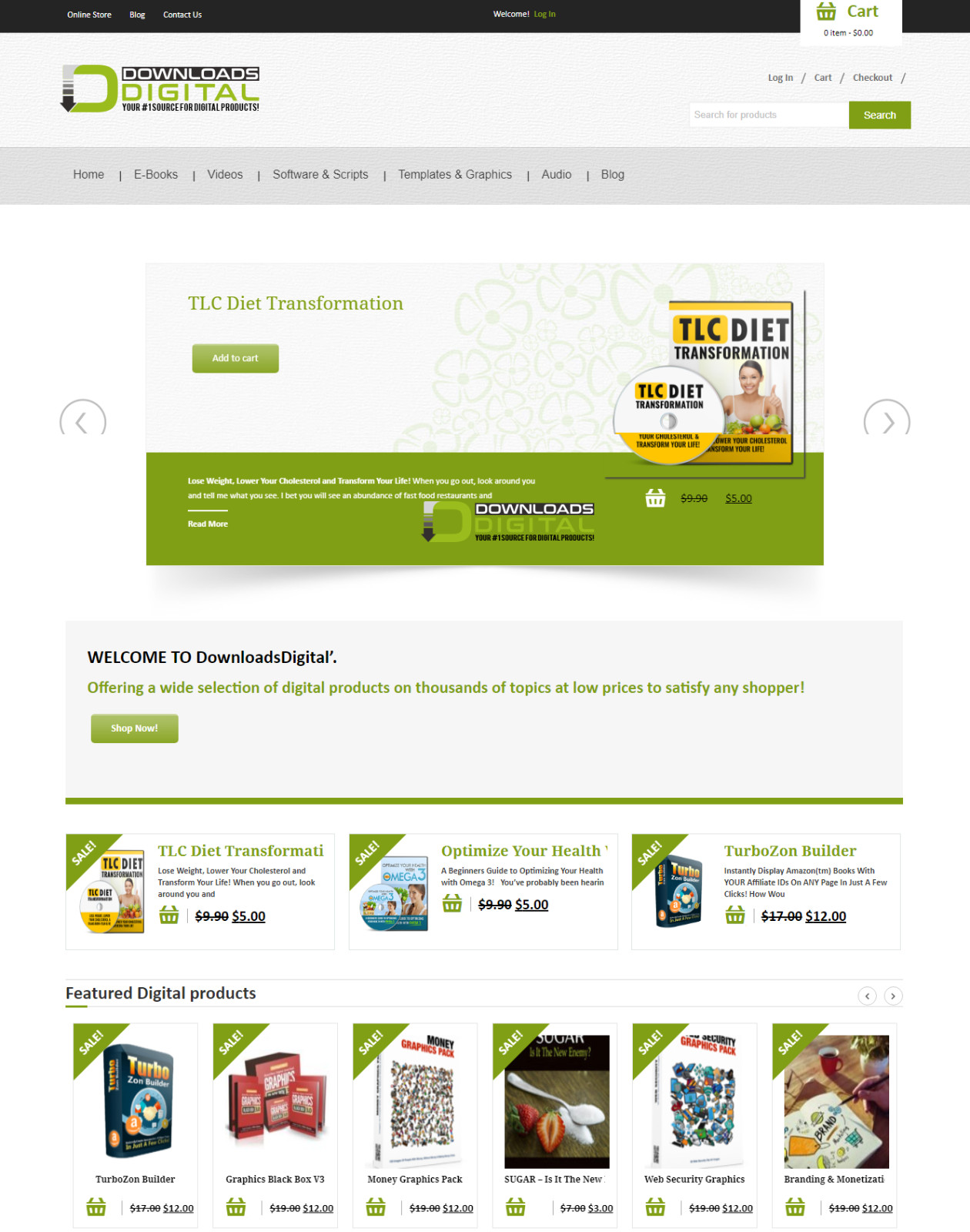 100% PURE PROFIT on Autopilot Book & Digital Downloads Store Business Website