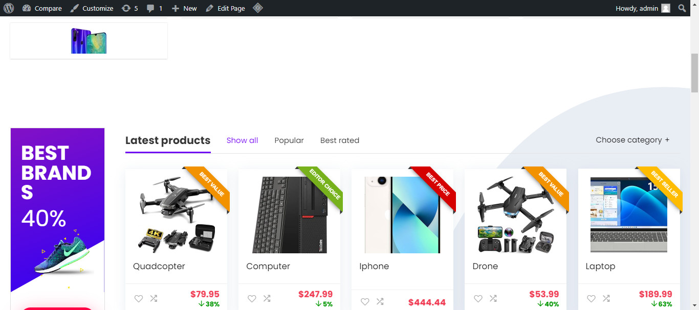 Established profitable multi affiliate app included marketplace