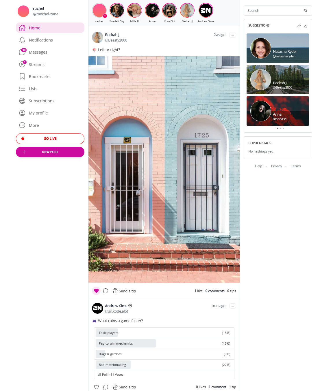 JustCreators – Content Creators PHP SaaS Platform – Premium Content Subscription