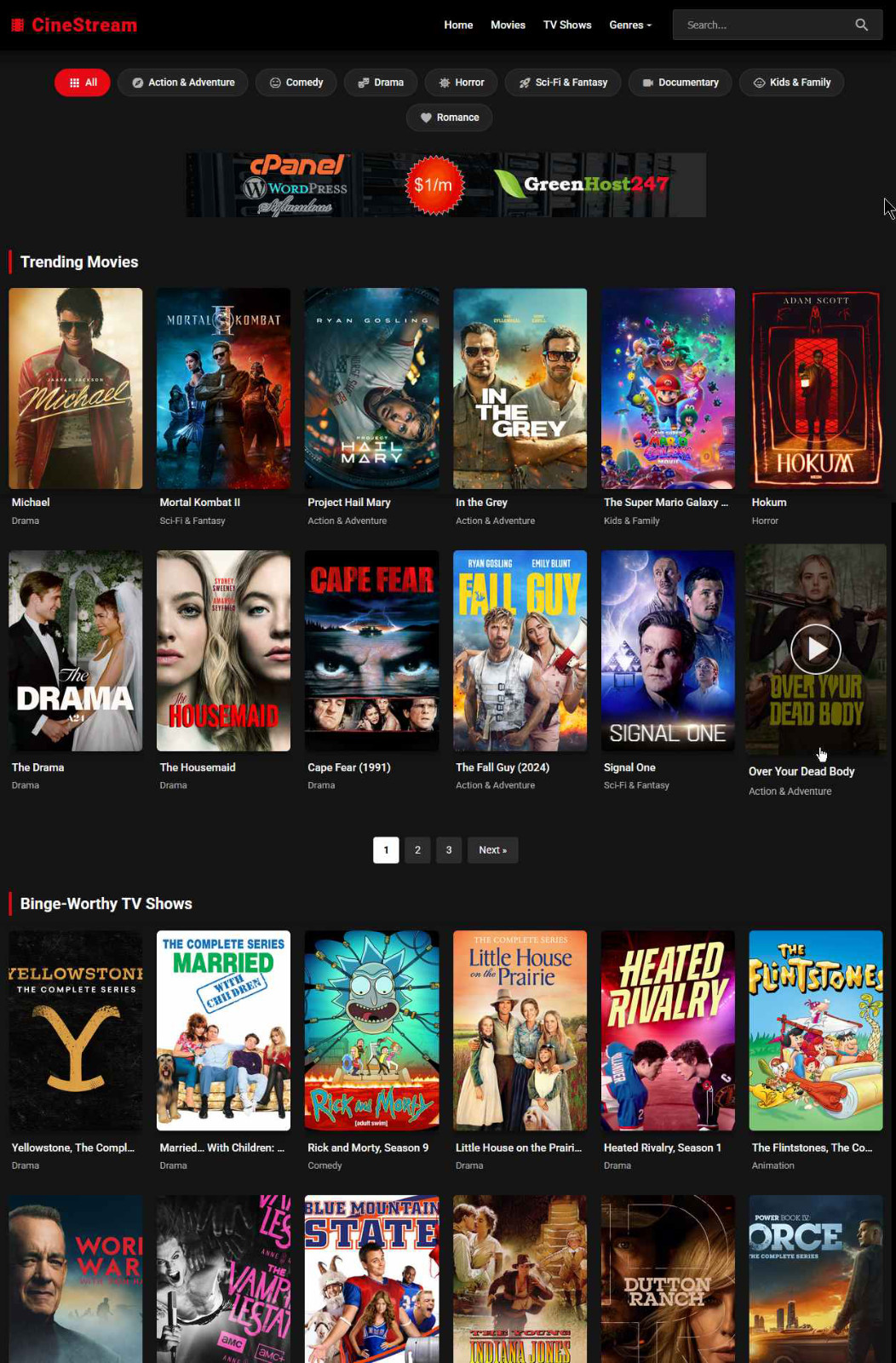 Fully Automated Movie & TV Show Streaming Site – Passive Income Web Business