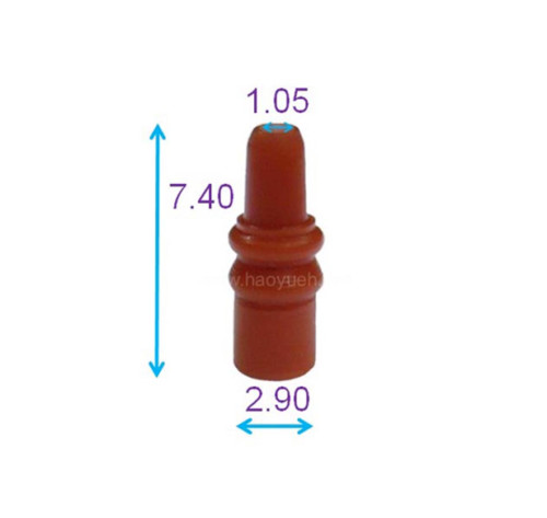 Sumitomo 7165-1199 (HY1464), Sngle Wire Seal Wire Harness, Brick Red 1,000pcs