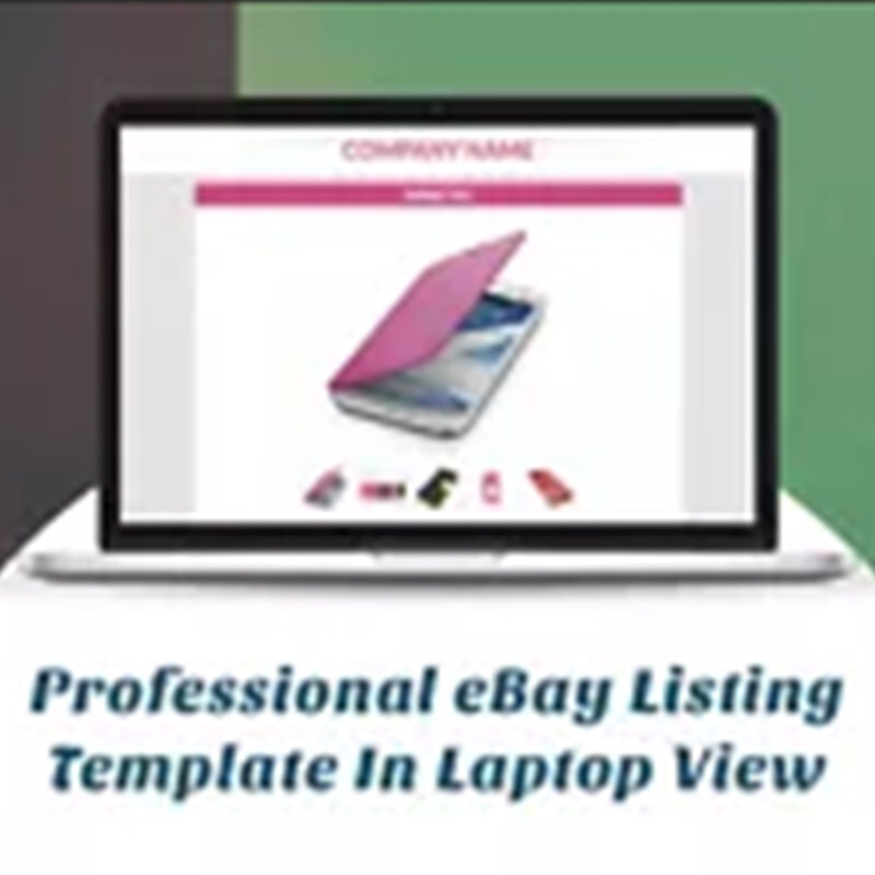 eBay Mobile Responsive Template Auction Listing Professional 2019 Design HTML
