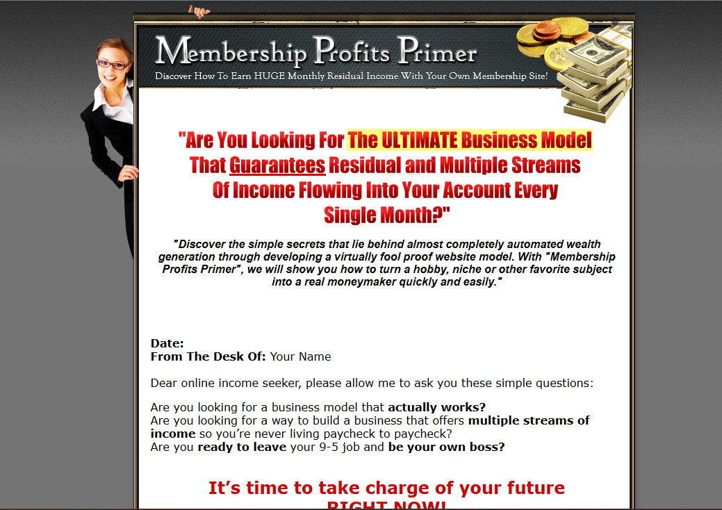 Memberships Profits , Guides, Website Pages & Courses Bundle w/MRR License