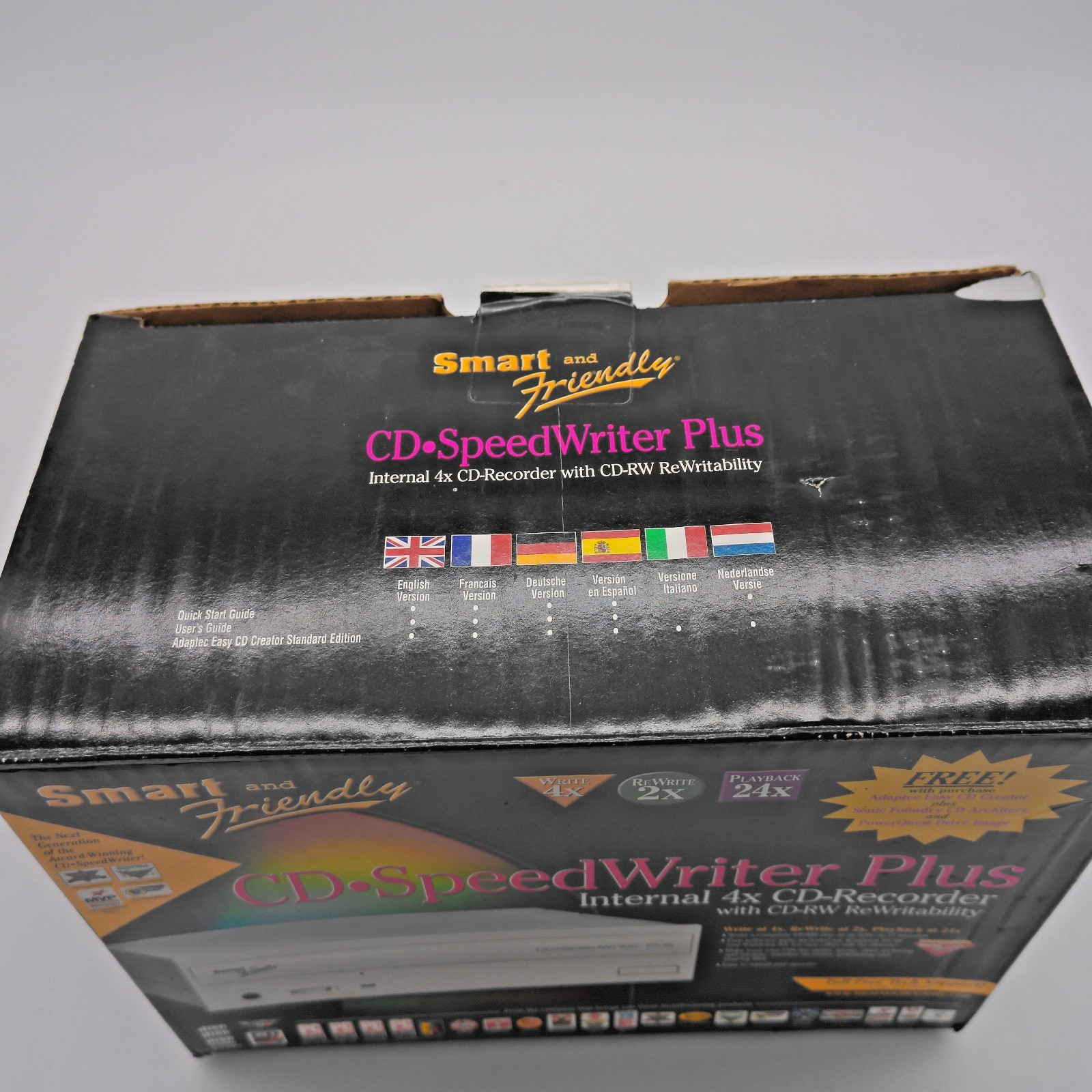 Smart & Friendly CD-SpeedWriter Plus Internal 4x CD-RW Drive NEW Old Stock