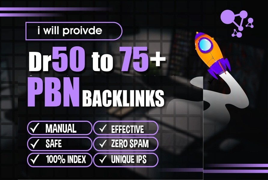 [POWERFUL CASINO SEO] 30 High DR (DR50 to 75) Homepage Dofollow Backlinks
