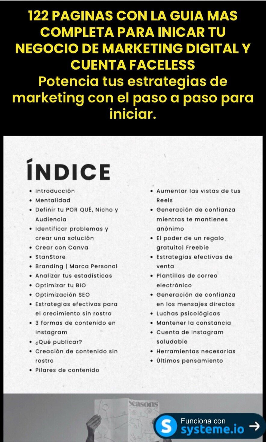 Super Guia Faceless en Español – Digital Product