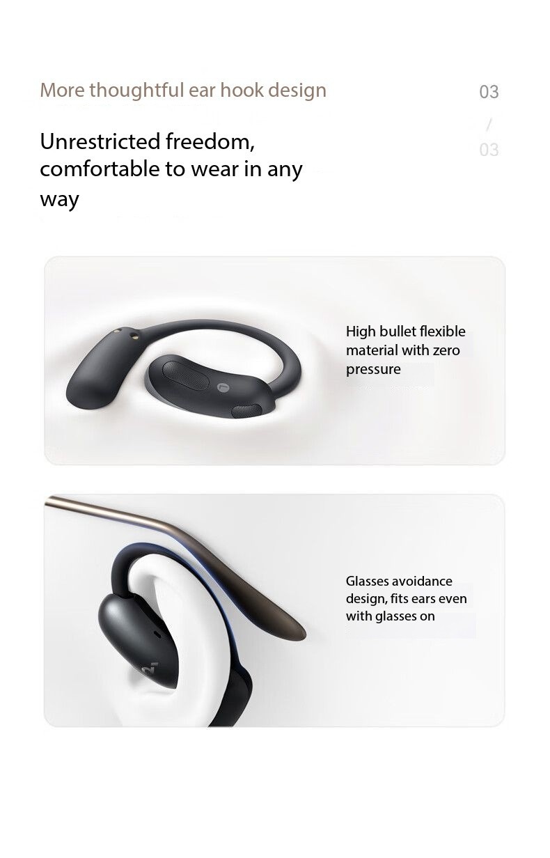 Soundcore Anker Leap Line Air Clip-On Wireless Bluetooth Translator Earphones
