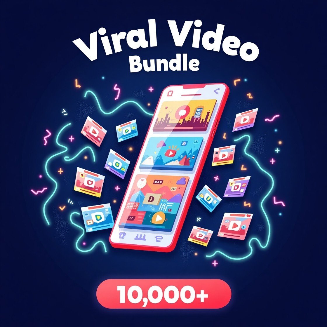 10000+ Ready Viral Videos (TikTok, AI, Travels, Motivation) – DOWNLOAD