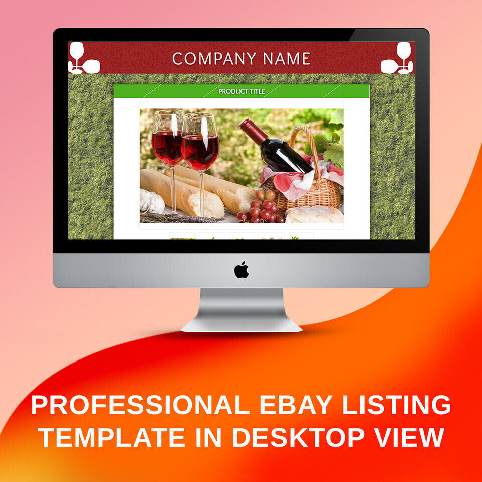 eBay Listing Templates Mobile Responsive HTTP 2019 Secure for Food Products