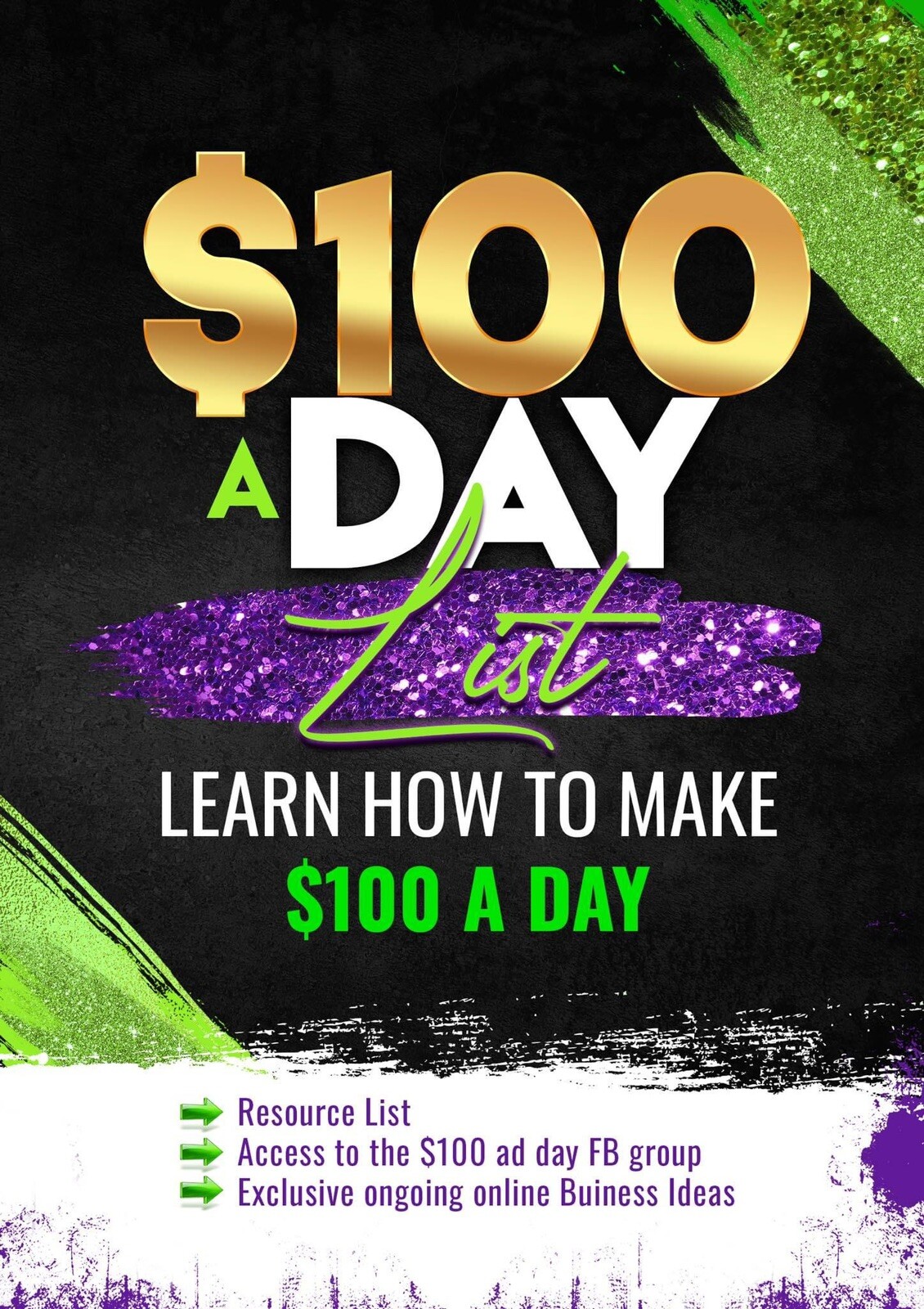 100 A Day Online Money List