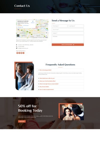 Professional MakeUp Theme – WordPress Elementor Template Kit
