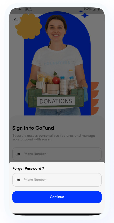 GiveFund Flutter Fundraising App | Donation, Crowdfunding Platform + Admin Panel