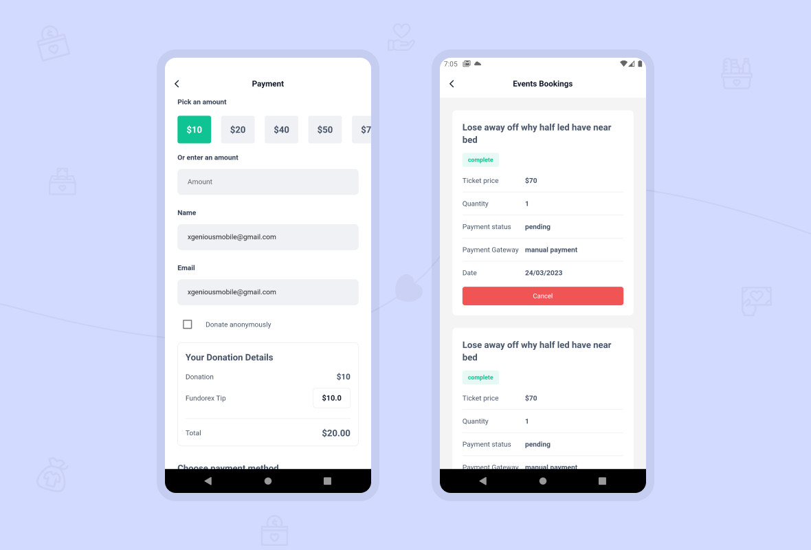 Raisexa Crowdfunding Platform Flutter App | Donation & Fundraising Android & iOS