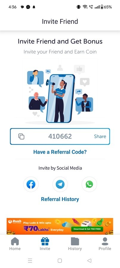 Reward App Lucky Spin + Offerwall + HTML Games | Android App + Admin Panel