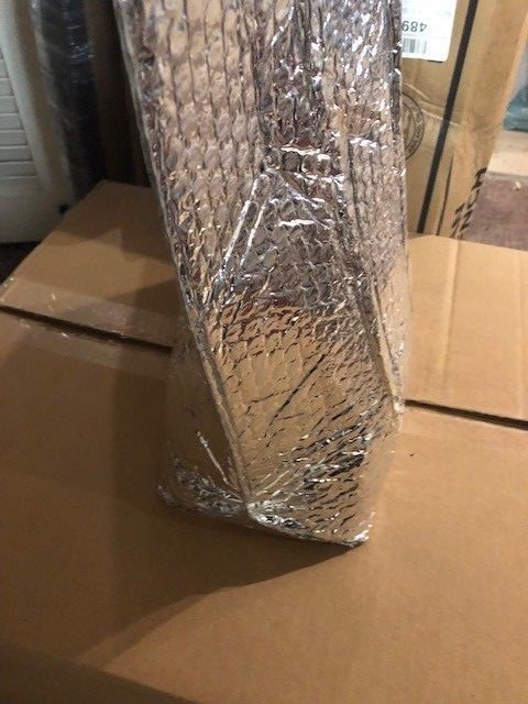 Thermal Insulated Bubble Mailers 17.5 x 15.5 Food Grade Padded envelopes 5 Pack