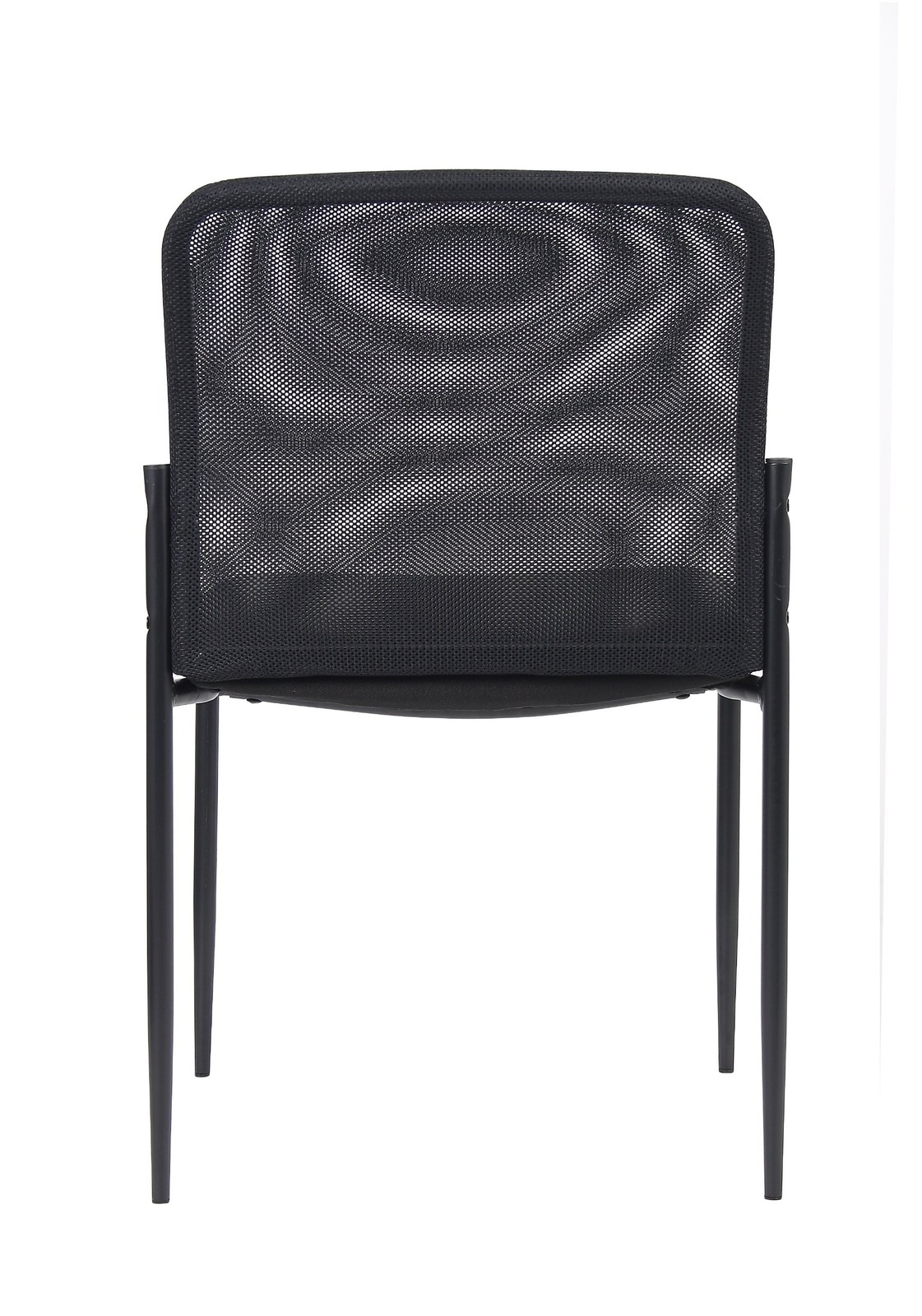 Boss Office Products Mesh Guest Chair in Black (B6919)